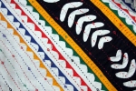 Detail of Ralli quilt embroidery